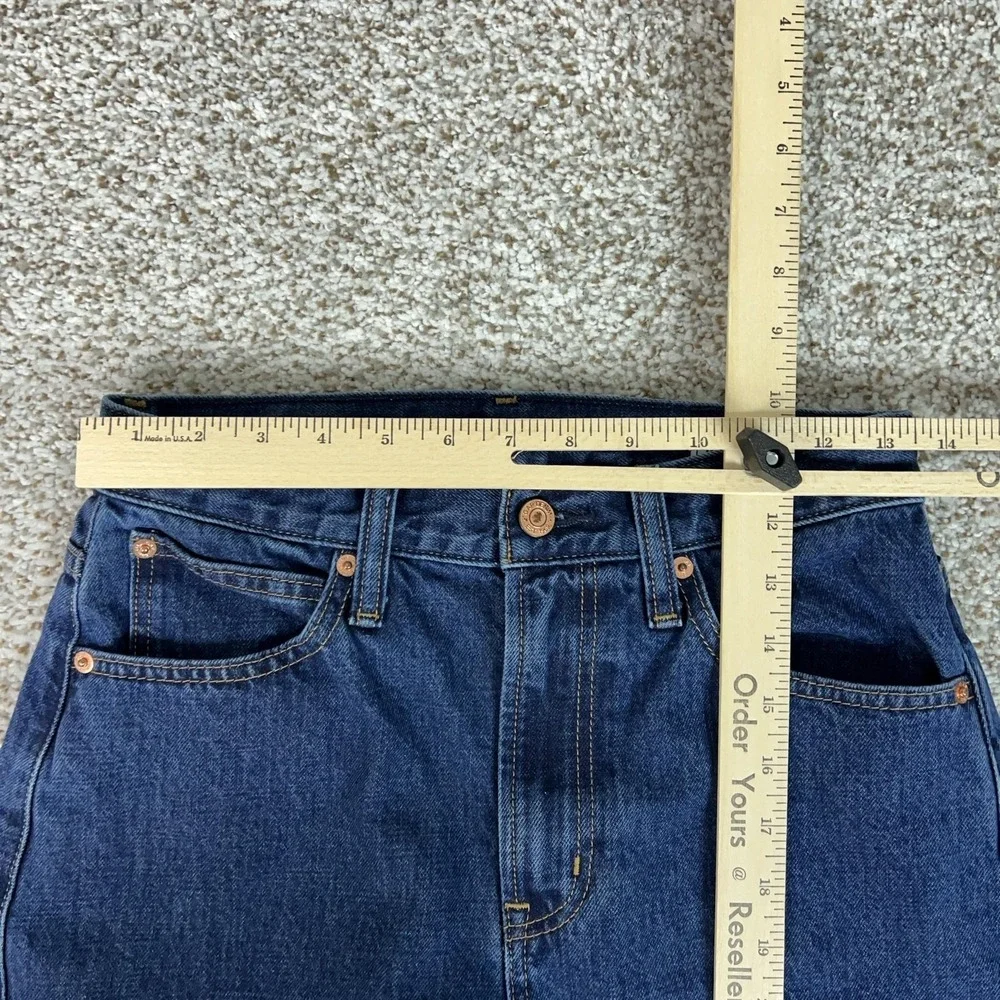 GAP Jeans Womens 2 / 26 Blue Dark Wash High Rise Barrel Tapered Denim Casual